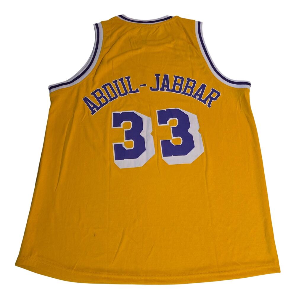 Vintage‎ Y2K Los Angeles Lakers Kareem Abdul-Jabbar Mesh Jersey XL